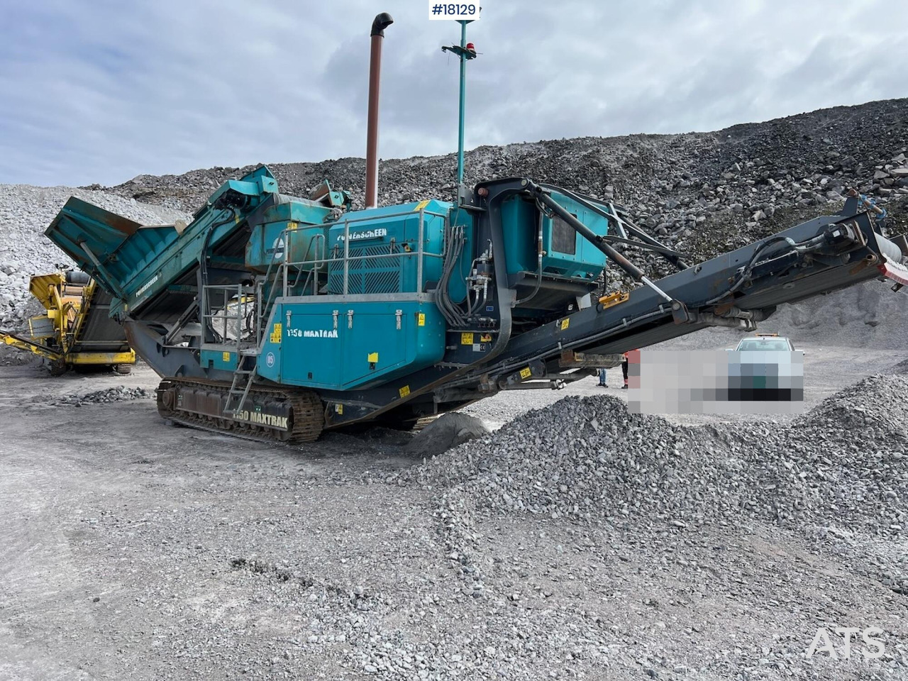 Powerscreen 1150 Maxtrak - Kūgio trupintuvas: foto 4 Powerscreen 1150 Maxtrak - Kūgio trupintuvas: foto 4