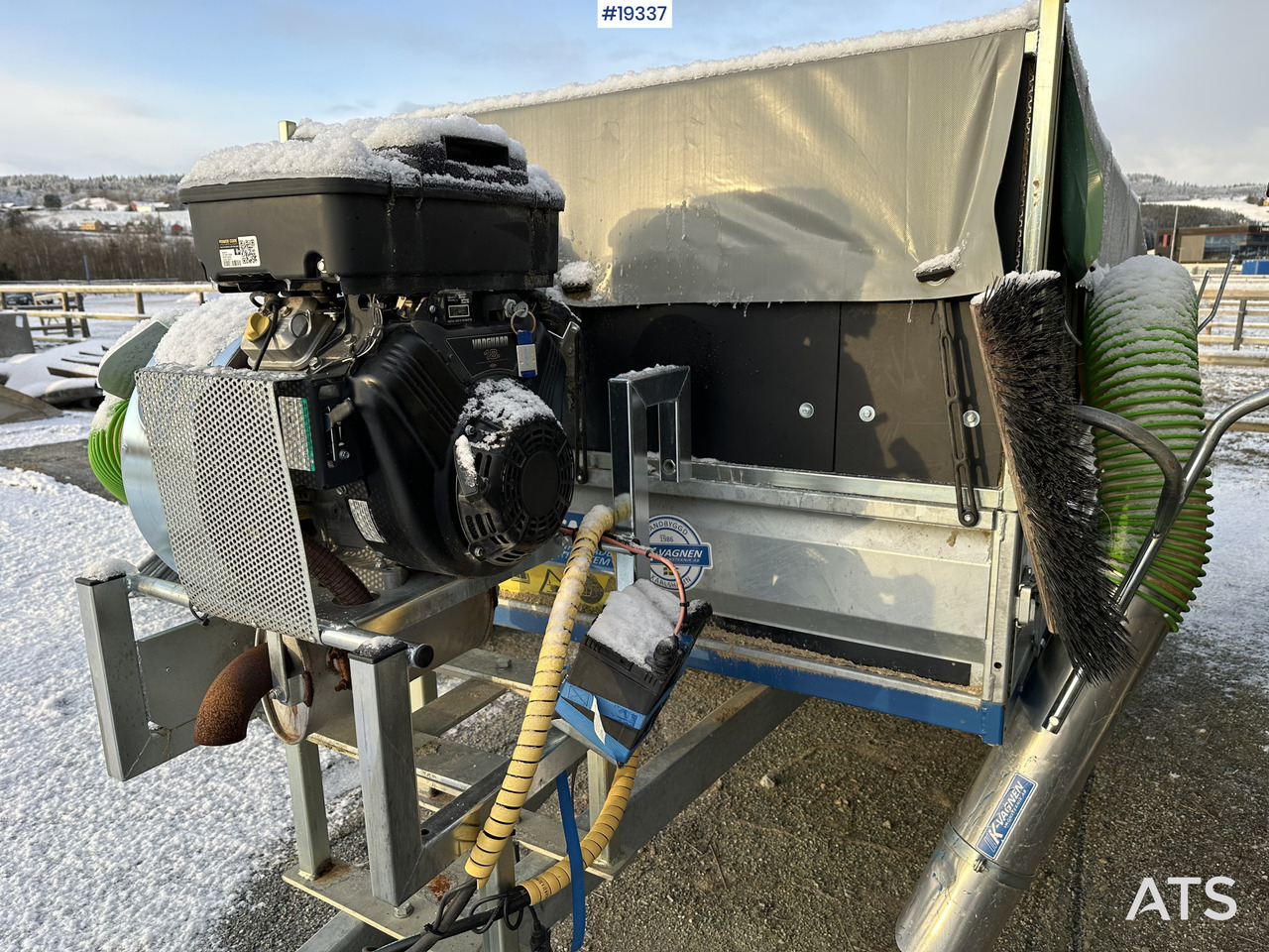 Priekaba, Komunalinė/ Specializuota technika K-vangen tilhenger: foto 14