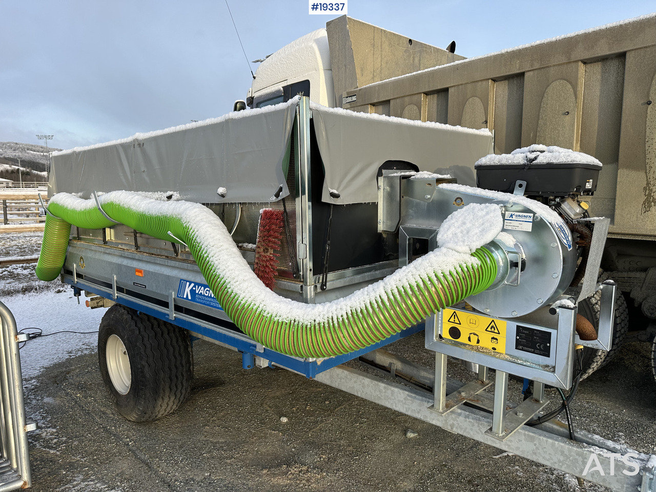 Priekaba, Komunalinė/ Specializuota technika K-vangen tilhenger: foto 10