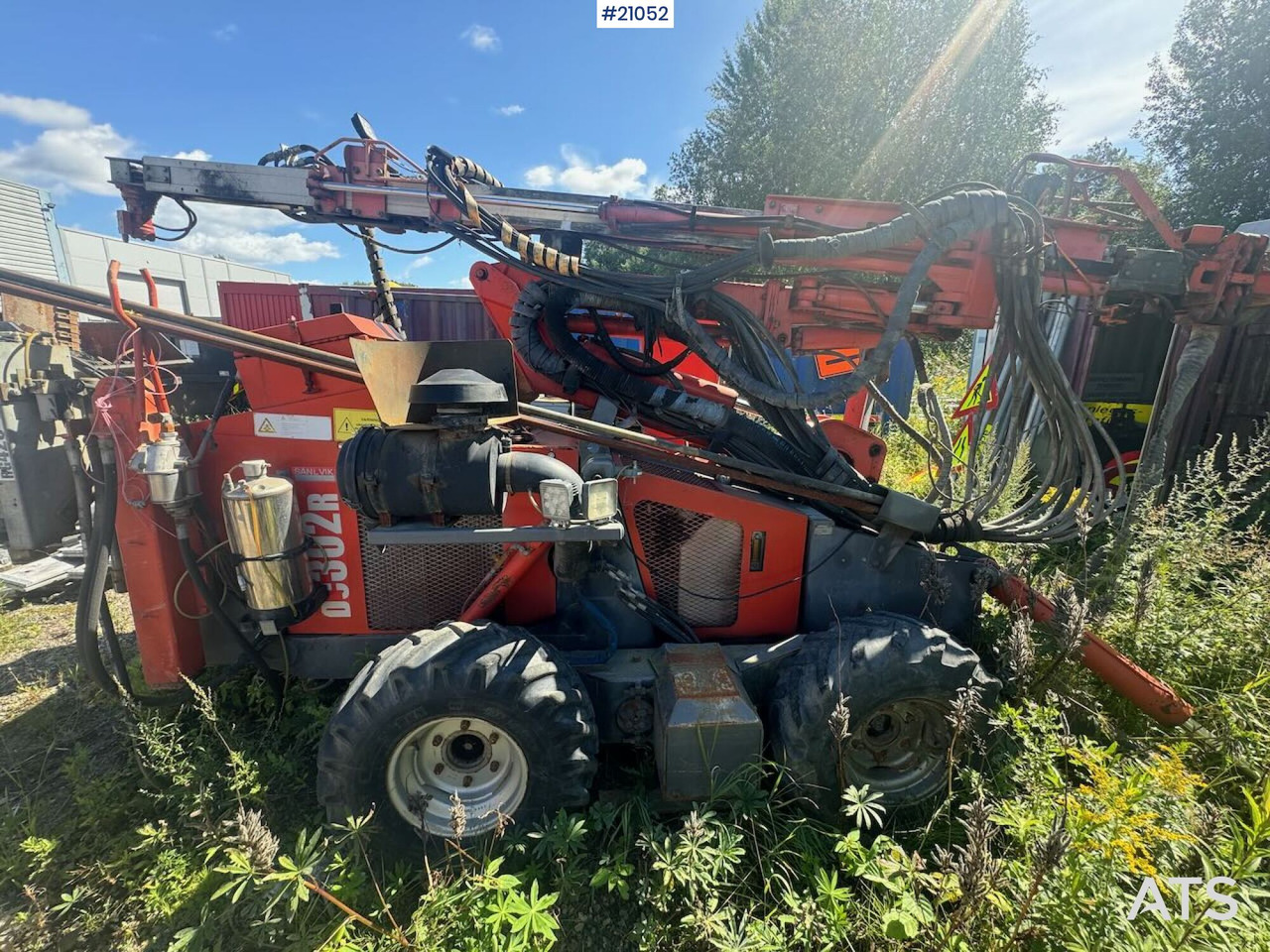 Sandvik DC302R - Gręžimo mašina: foto 3 Sandvik DC302R - Gręžimo mašina: foto 3