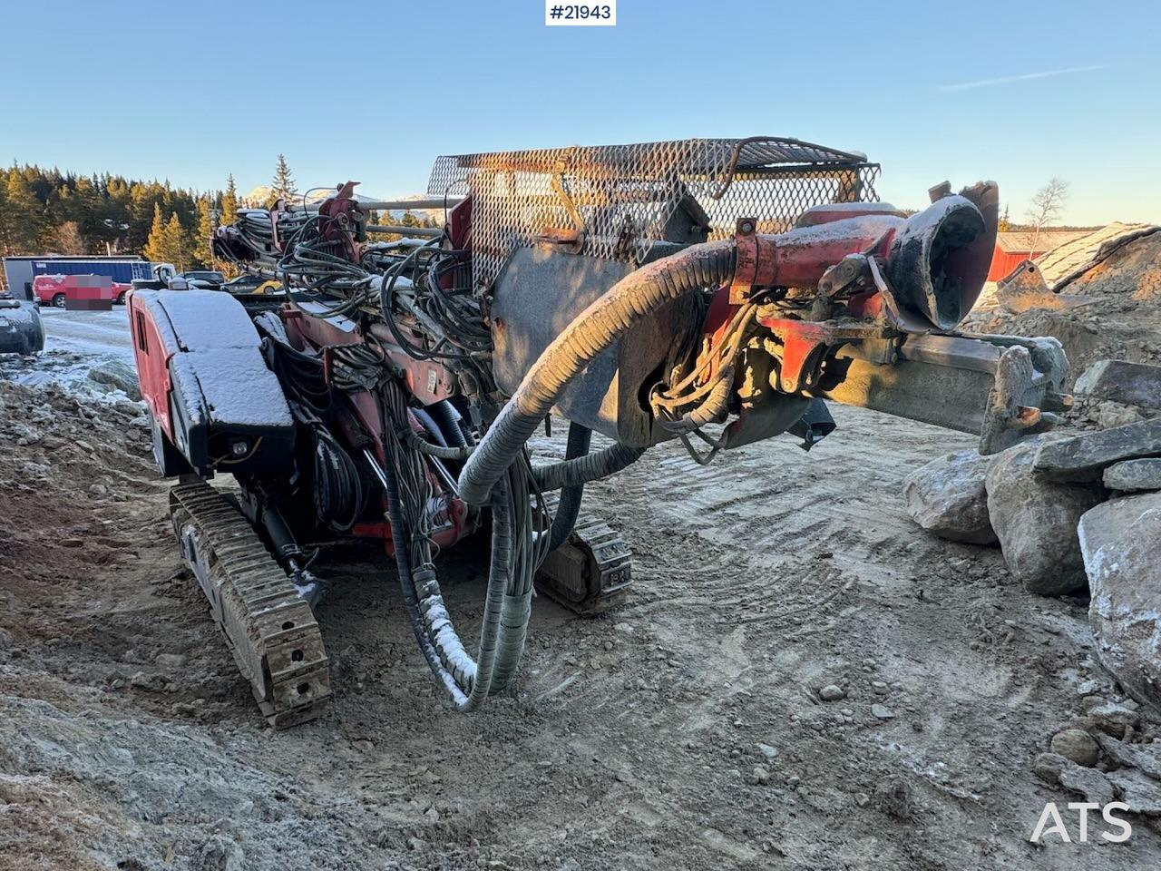 Sandvik Dino DC400RI Borerigg. Overhalt motor og hammer SE VIDEO - Gręžimo mašina: foto 5 Sandvik Dino DC400RI Borerigg. Overhalt motor og hammer SE VIDEO - Gręžimo mašina: foto 5