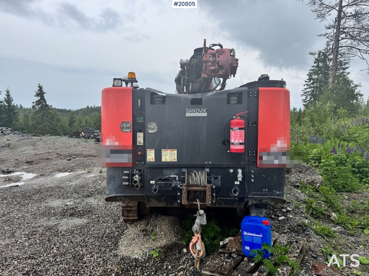 Sandvik Dino DC400RI - Gręžimo mašina: foto 4 Sandvik Dino DC400RI - Gręžimo mašina: foto 4