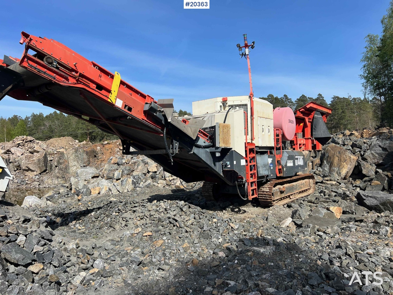 Sandvik UJ440I - Žandikaulio trupintuvas: foto 1 Sandvik UJ440I - Žandikaulio trupintuvas: foto 1