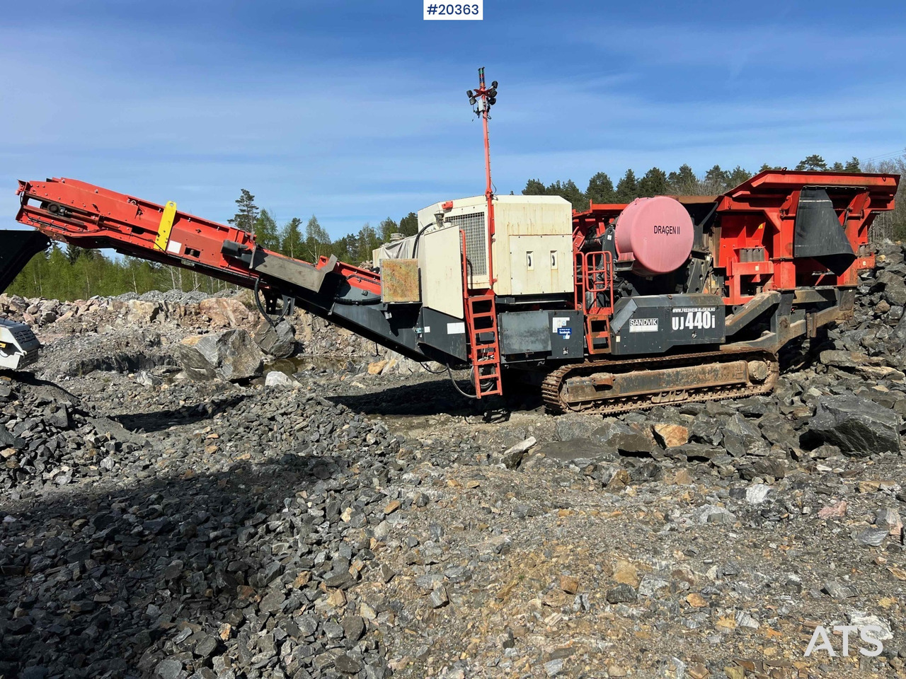 Žandikaulio trupintuvas Sandvik UJ440I: foto 6