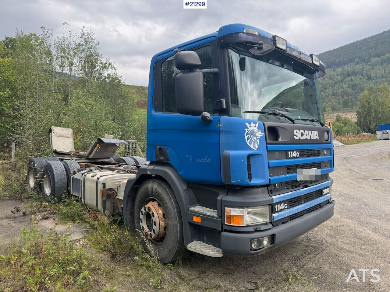 Scania 114G - Važiuoklės sunkvežimis: foto 3 Scania 114G - Važiuoklės sunkvežimis: foto 3