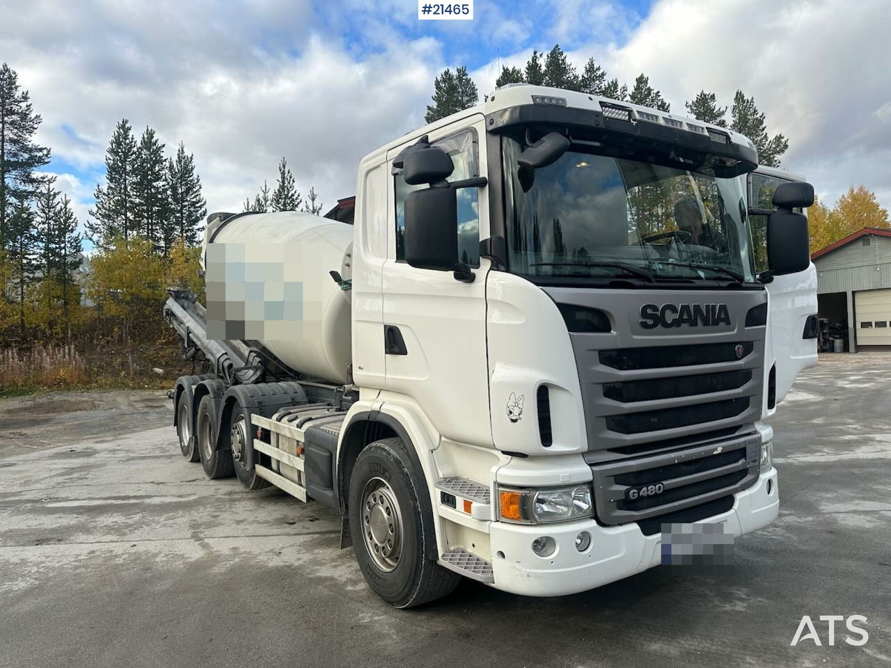 Scania G480 - Betonvežis: foto 2 Scania G480 - Betonvežis: foto 2
