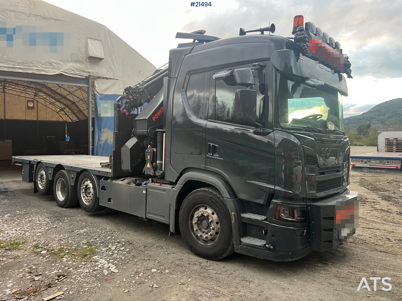 Scania G560 - Sunkvežimis su kranu: foto 5 Scania G560 - Sunkvežimis su kranu: foto 5