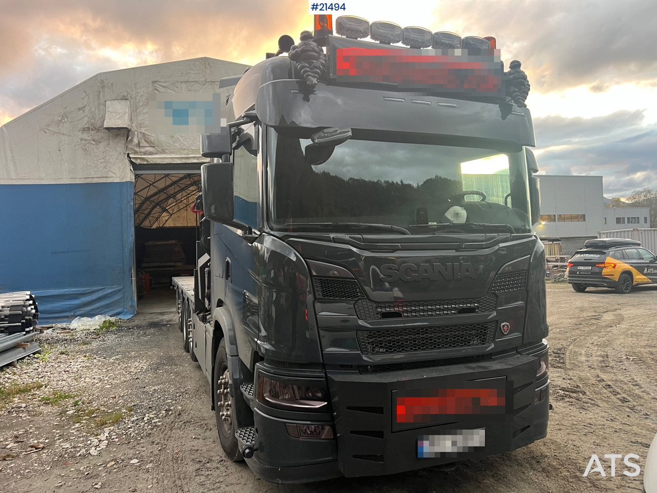 Scania G560 - Sunkvežimis su kranu: foto 3 Scania G560 - Sunkvežimis su kranu: foto 3