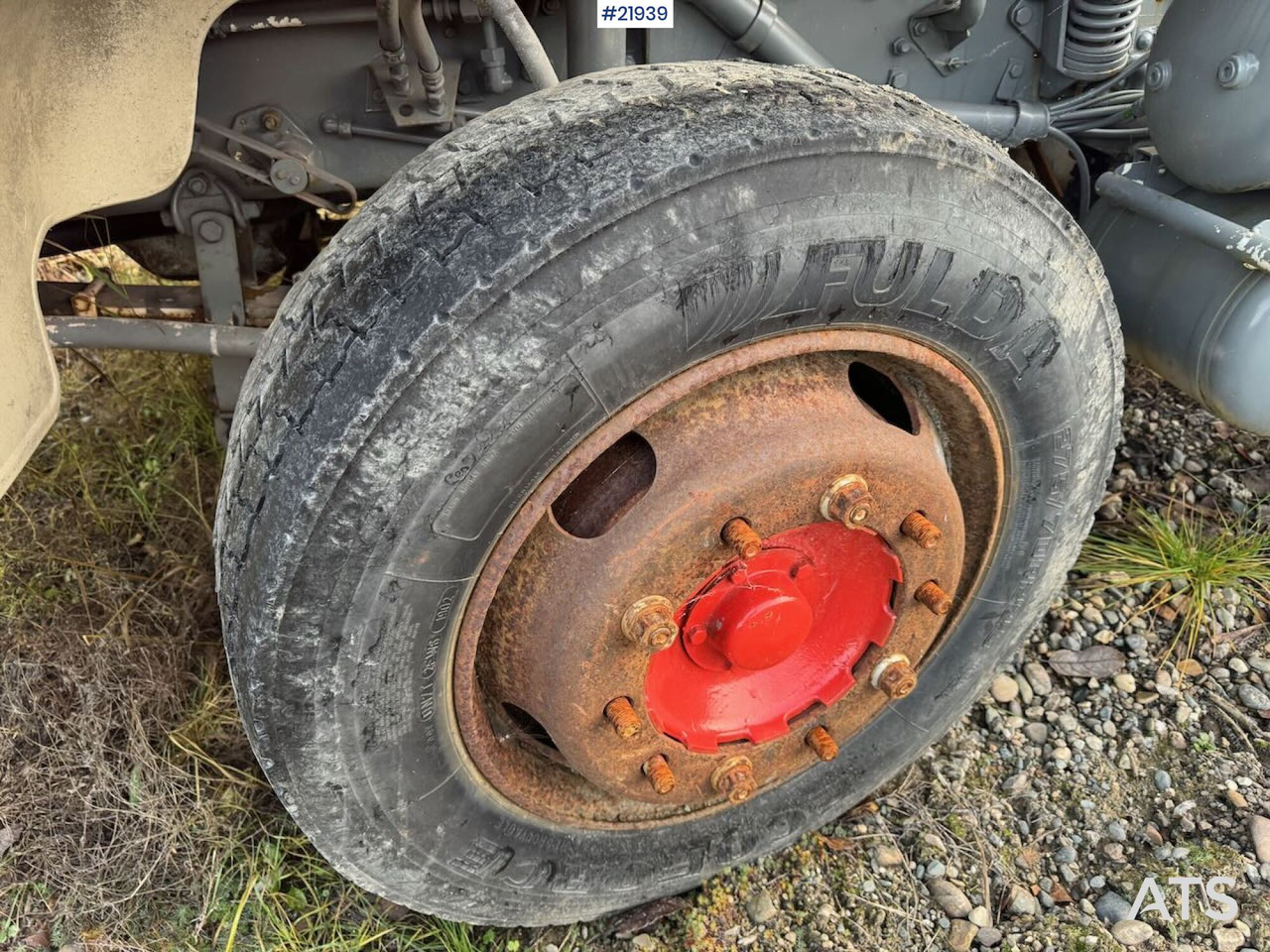 Scania P112 6x2 chassis lizingą Scania P112 6x2 chassis: foto 10