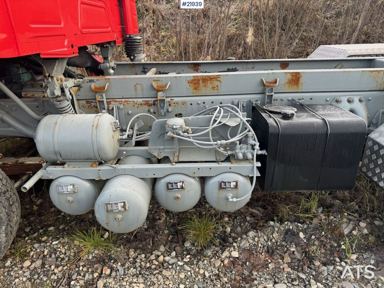 Scania P112 6x2 chassis lizingą Scania P112 6x2 chassis: foto 13