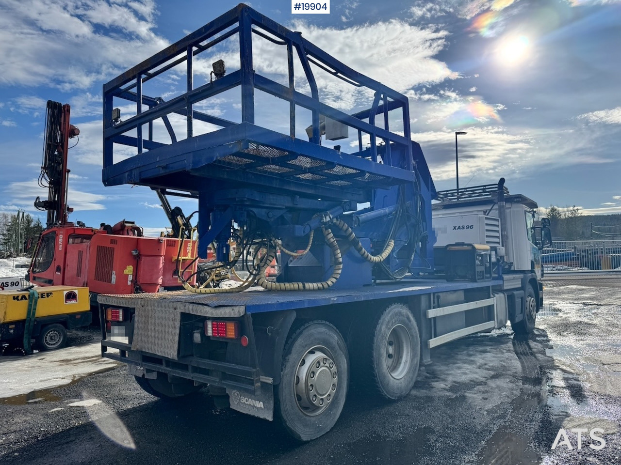 Scania P114 Liftbil m/ Atlas kompressor og 8 meters Lift. EU ok - Autobokštelio: foto 5 Scania P114 Liftbil m/ Atlas kompressor og 8 meters Lift. EU ok - Autobokštelio: foto 5