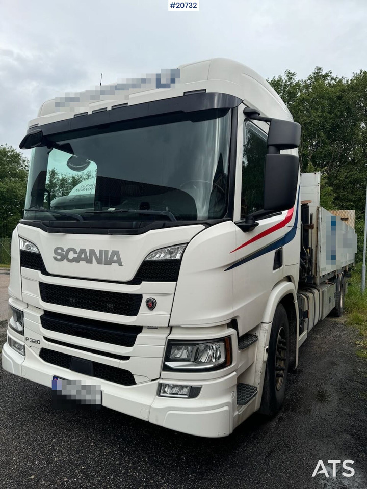Scania P320 - Sunkvežimis su kranu, Platforminis/ Bortinis sunkvežimis: foto 5 Scania P320 - Sunkvežimis su kranu, Platforminis/ Bortinis sunkvežimis: foto 5