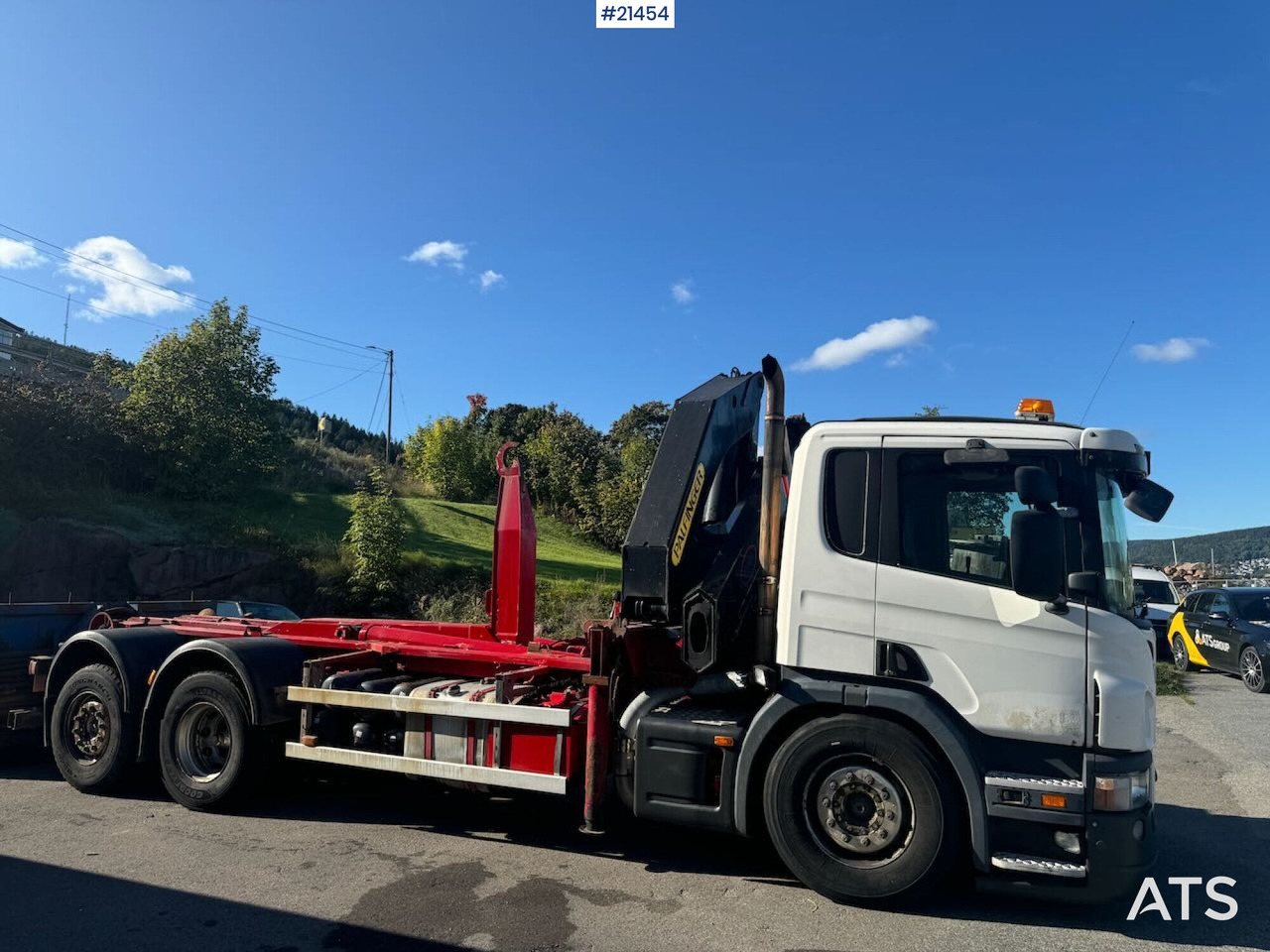 Scania P340 Krok/kranbil 23 t/m Palfinger kran - Sunkvežimis su kranu: foto 3 Scania P340 Krok/kranbil 23 t/m Palfinger kran - Sunkvežimis su kranu: foto 3