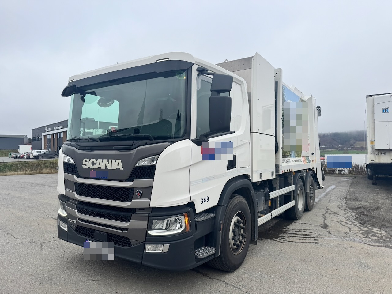 Scania P370 Renovasjonsbil m/ Vaskeanlegg. SE VIDEO - Šiukšliavežis: foto 1 Scania P370 Renovasjonsbil m/ Vaskeanlegg. SE VIDEO - Šiukšliavežis: foto 1