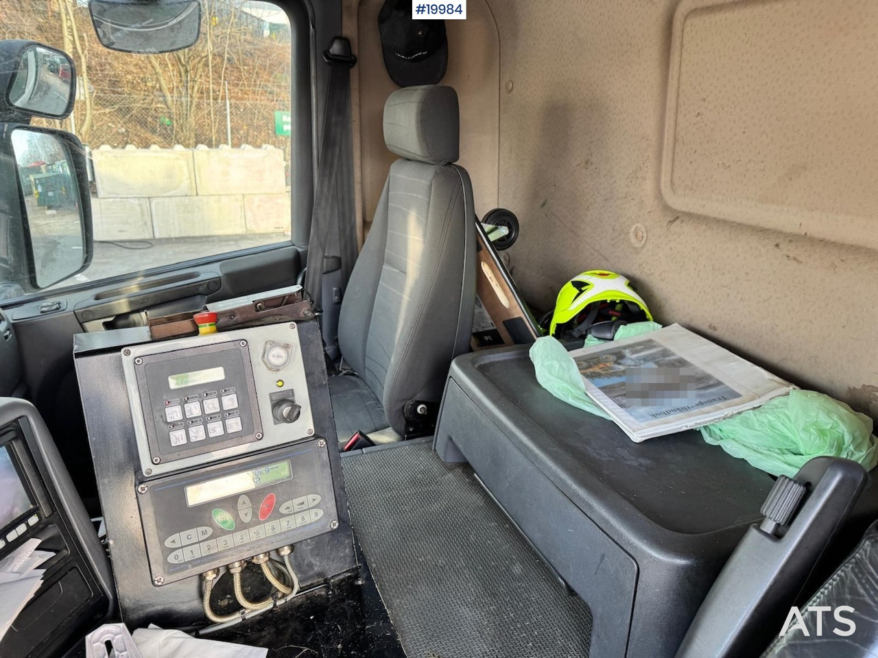 Šiukšliavežis Scania P400: foto 24