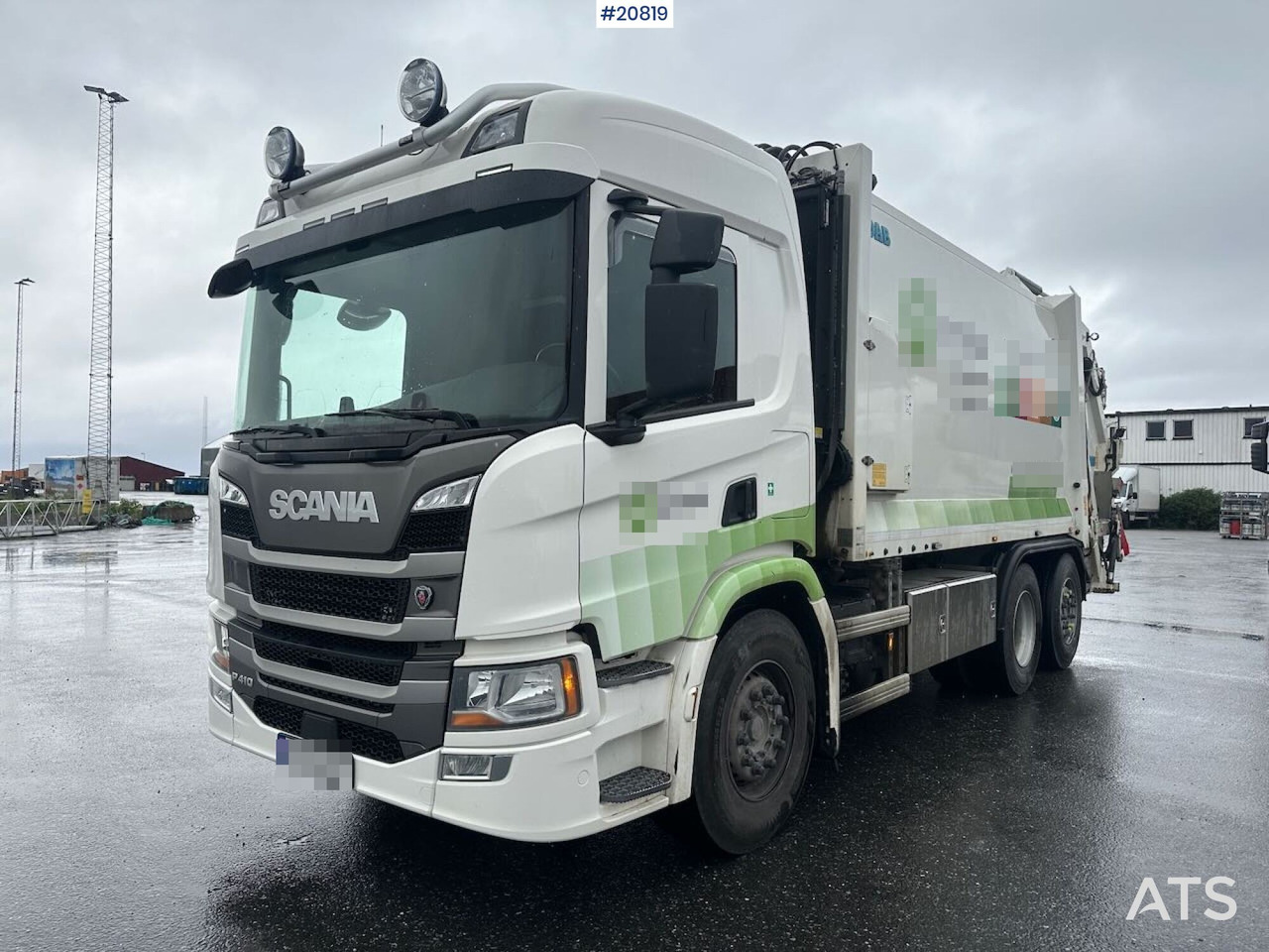 Scania P410 - Šiukšliavežis: foto 2 Scania P410 - Šiukšliavežis: foto 2