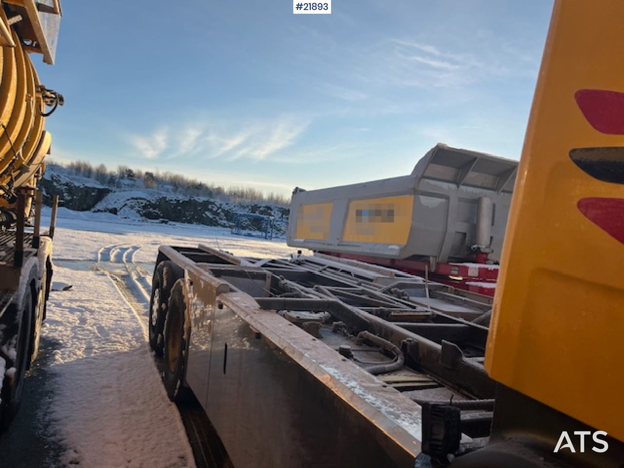 Scania P420 6x2 chassi m/ Tipp og defekt girkasse - Važiuoklės sunkvežimis: foto 4 Scania P420 6x2 chassi m/ Tipp og defekt girkasse - Važiuoklės sunkvežimis: foto 4