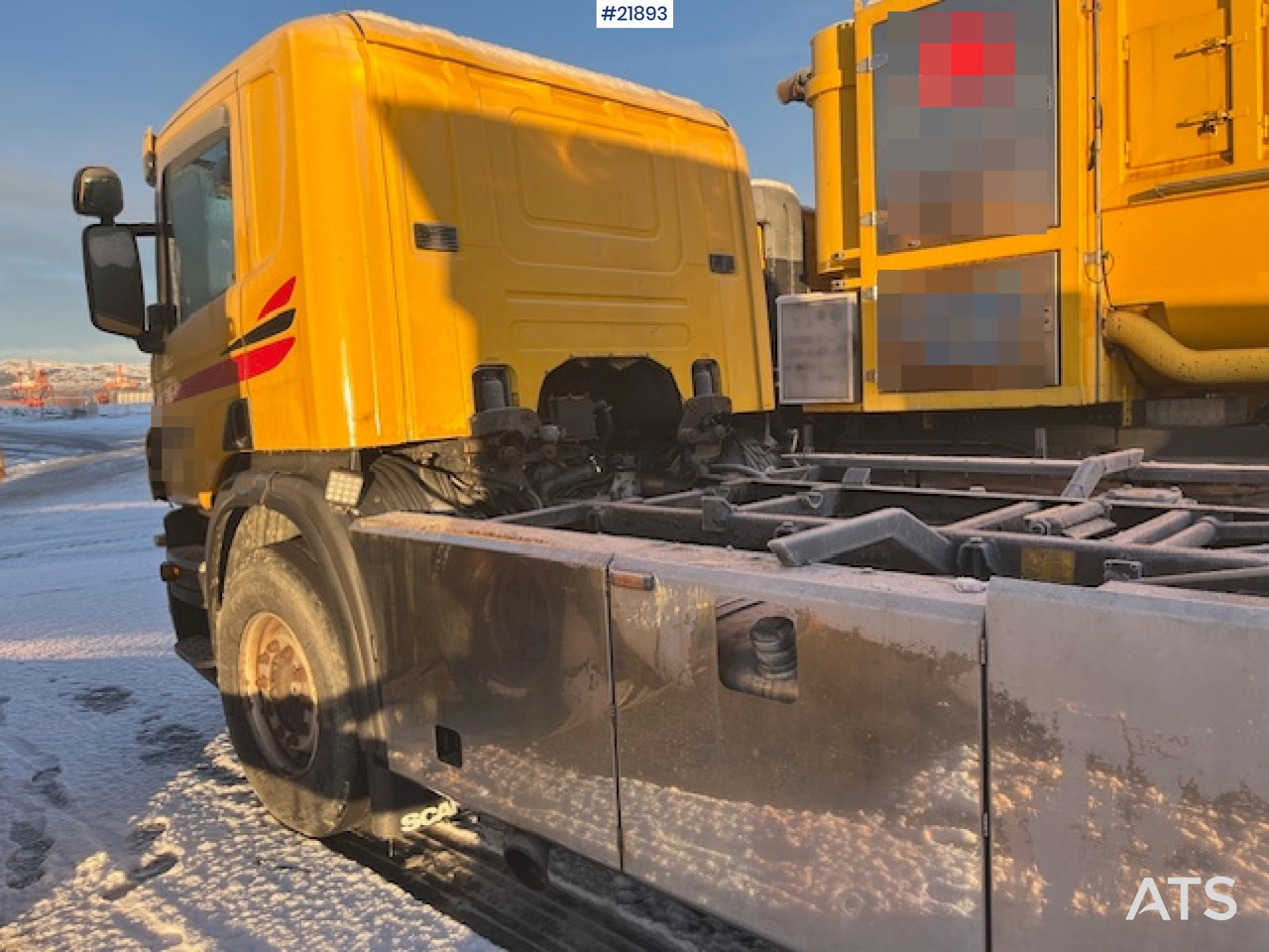 Scania P420 6x2 chassi m/ Tipp og defekt girkasse - Važiuoklės sunkvežimis: foto 3 Scania P420 6x2 chassi m/ Tipp og defekt girkasse - Važiuoklės sunkvežimis: foto 3