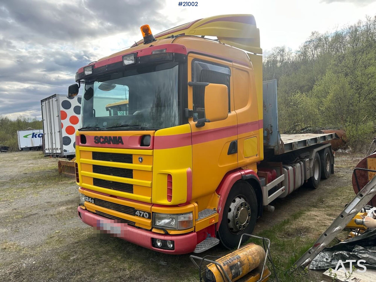 Scania R124 - Hook-lift sunkvežimis: foto 4 Scania R124 - Hook-lift sunkvežimis: foto 4