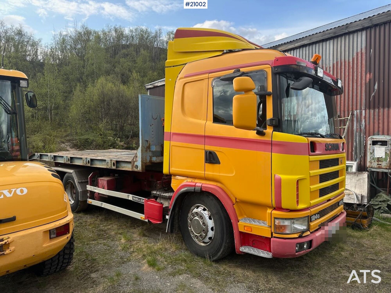 Scania R124 - Hook-lift sunkvežimis: foto 2 Scania R124 - Hook-lift sunkvežimis: foto 2