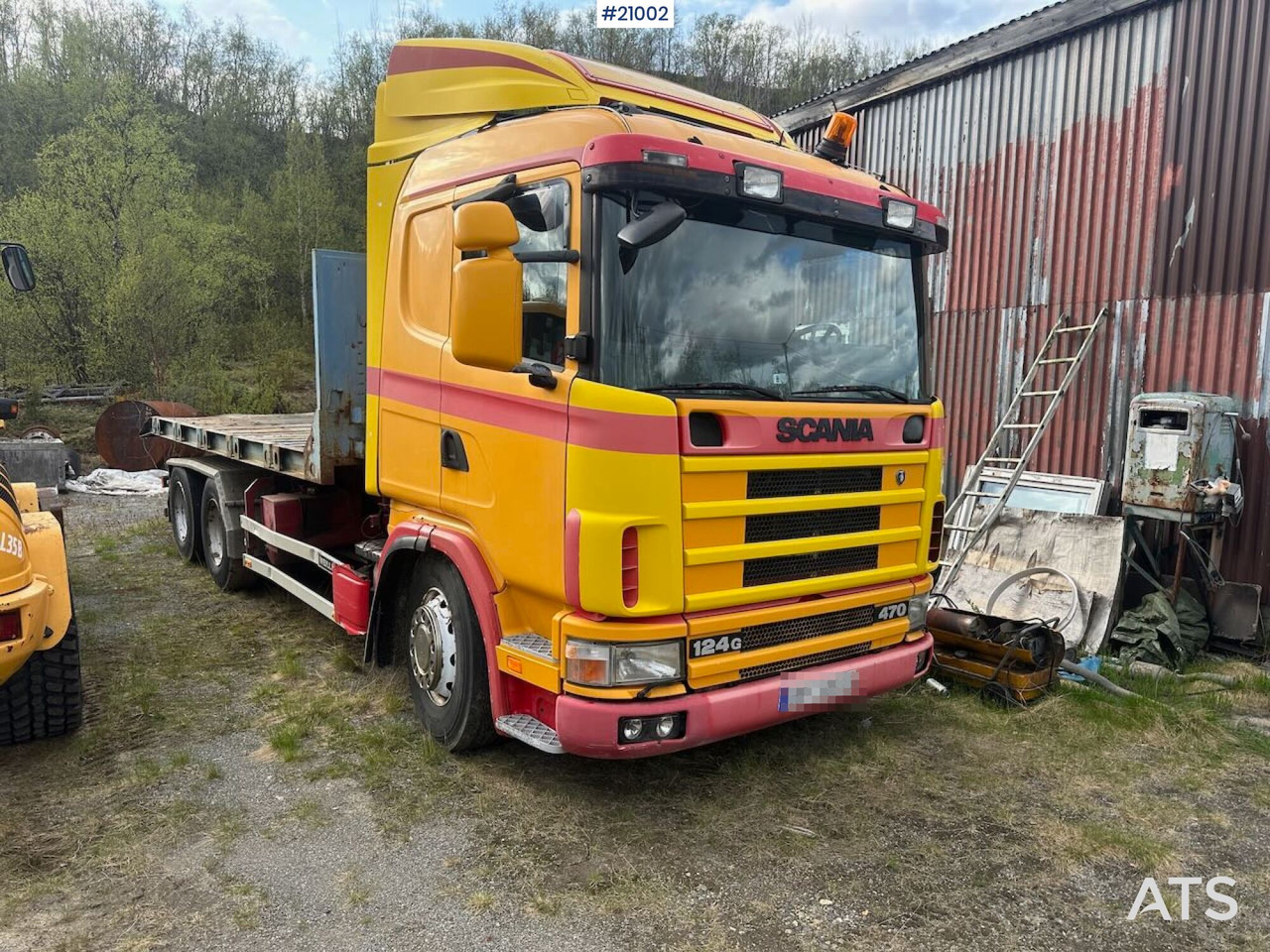 Scania R124 - Hook-lift sunkvežimis: foto 3 Scania R124 - Hook-lift sunkvežimis: foto 3