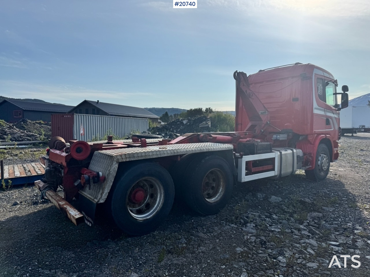 Scania R124 - Hook-lift sunkvežimis: foto 3 Scania R124 - Hook-lift sunkvežimis: foto 3