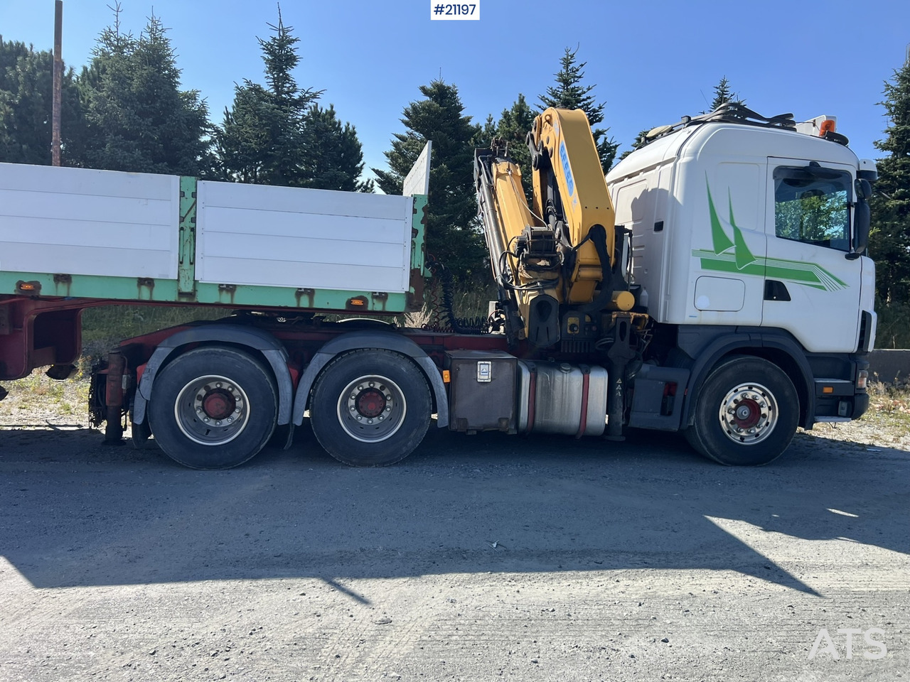 Scania R164 - Sunkvežimis su kranu: foto 4 Scania R164 - Sunkvežimis su kranu: foto 4
