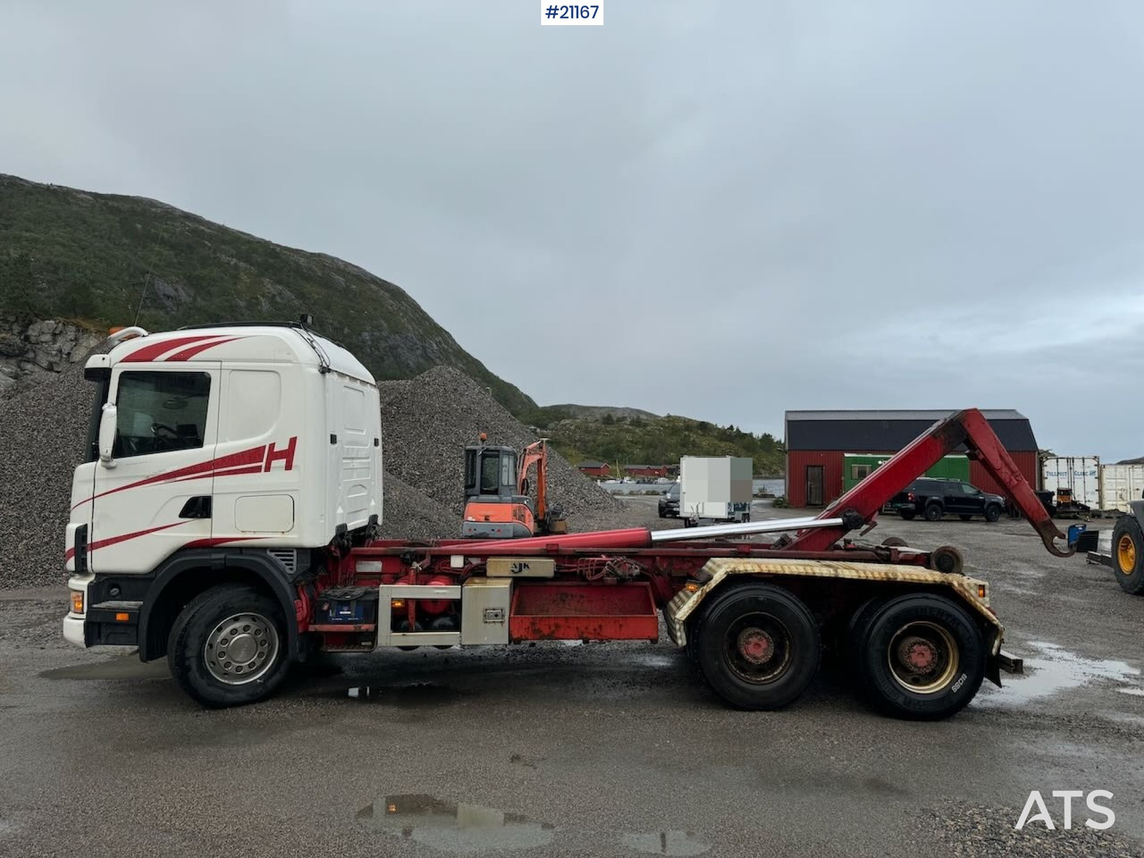 Scania R164 - Hook-lift sunkvežimis: foto 3 Scania R164 - Hook-lift sunkvežimis: foto 3