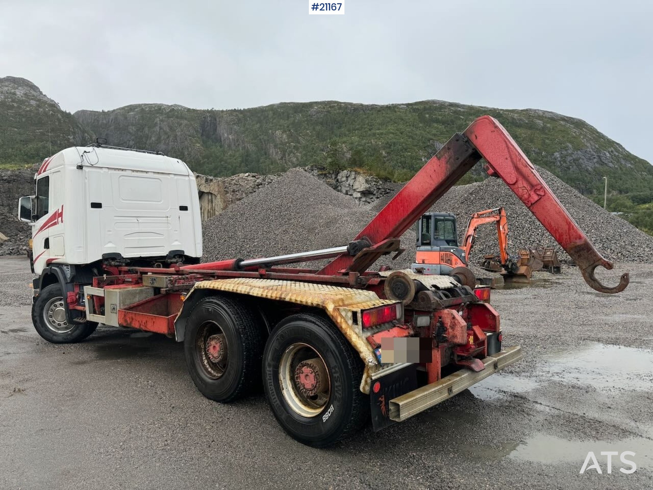 Scania R164 - Hook-lift sunkvežimis: foto 4 Scania R164 - Hook-lift sunkvežimis: foto 4