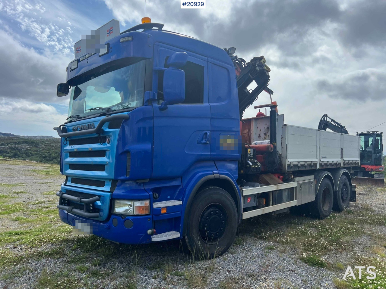 Scania R480 - Platforminis/ Bortinis sunkvežimis, Sunkvežimis su kranu: foto 1 Scania R480 - Platforminis/ Bortinis sunkvežimis, Sunkvežimis su kranu: foto 1