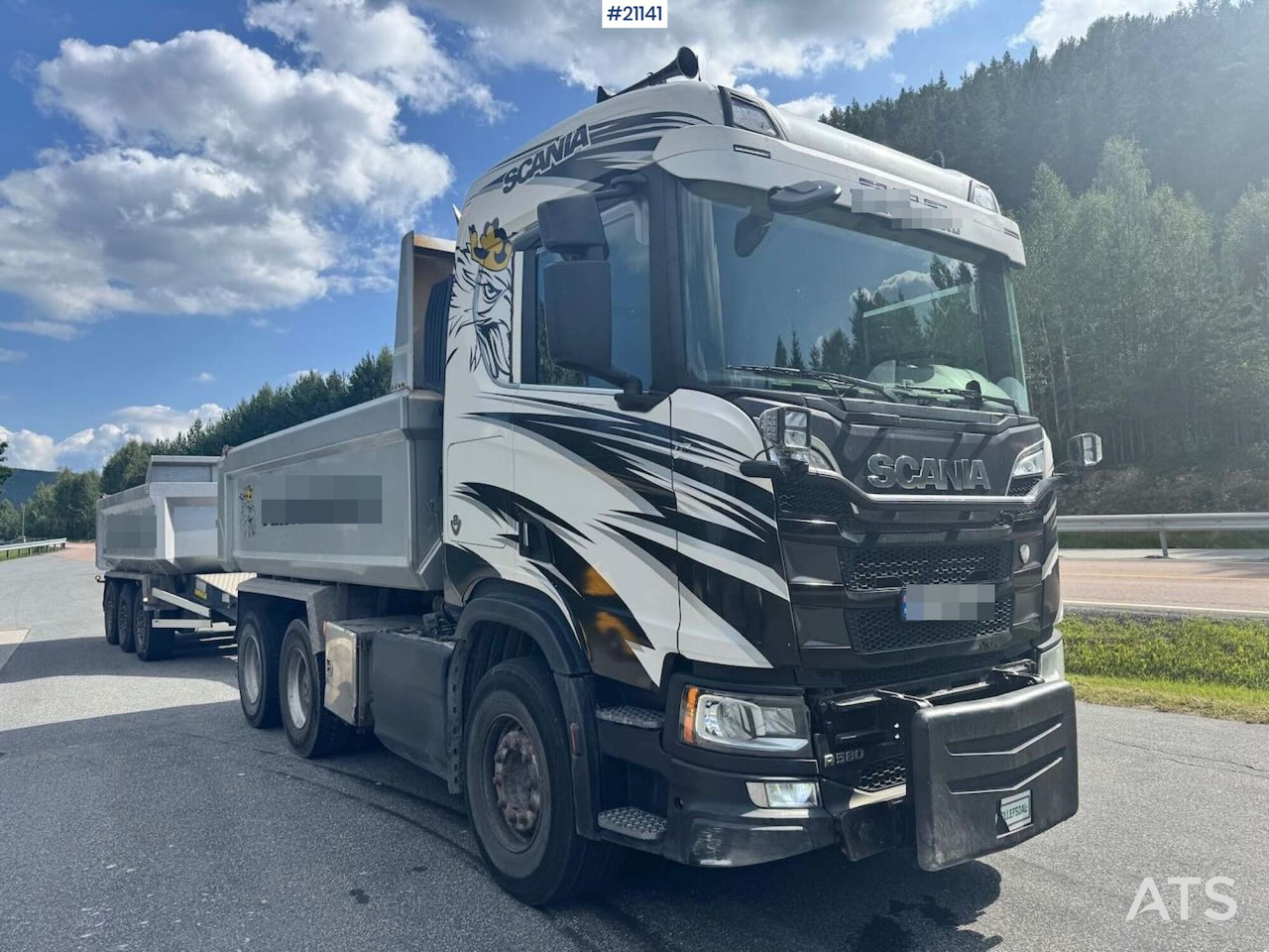 Scania R580 - Savivartis sunkvežimis: foto 4 Scania R580 - Savivartis sunkvežimis: foto 4