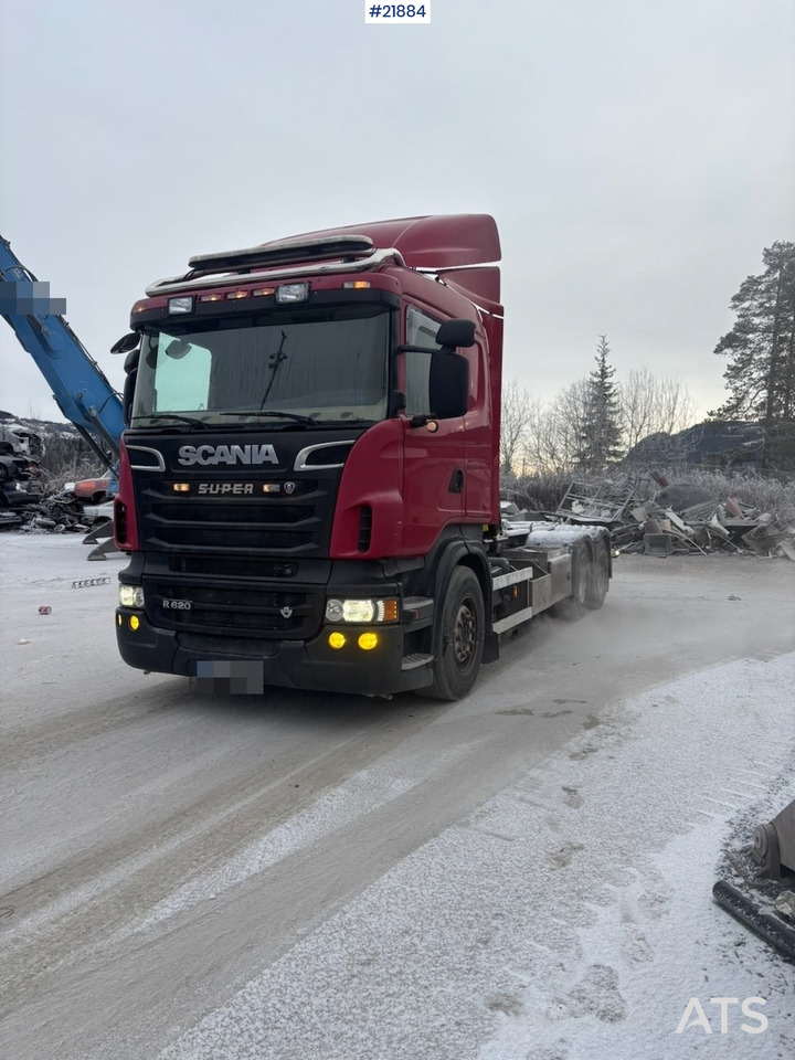 Scania R620 6x4 Krokbil. Leveres EU-godkjent - Hook-lift sunkvežimis: foto 1 Scania R620 6x4 Krokbil. Leveres EU-godkjent - Hook-lift sunkvežimis: foto 1