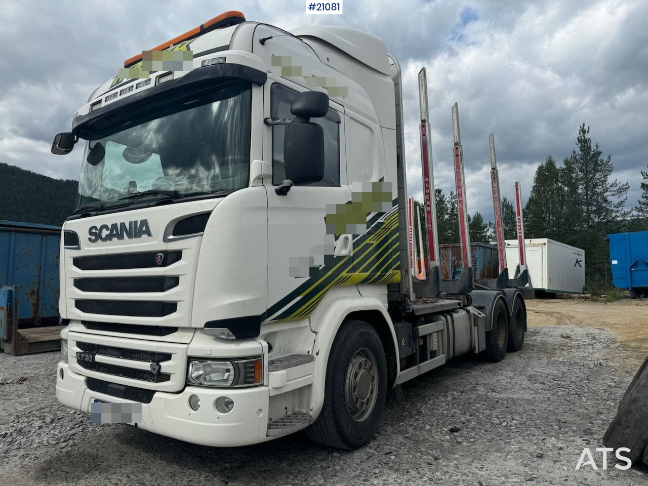 Scania R730 - Miškovežis: foto 1 Scania R730 - Miškovežis: foto 1