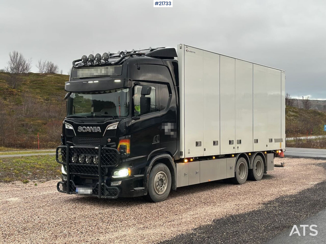 Scania S580 6x4 skapbil m/ kjøl, frys og varme og 2 sett dekk. SE VIDEO - Furgonas sunkvežimis: foto 1 Scania S580 6x4 skapbil m/ kjøl, frys og varme og 2 sett dekk. SE VIDEO - Furgonas sunkvežimis: foto 1