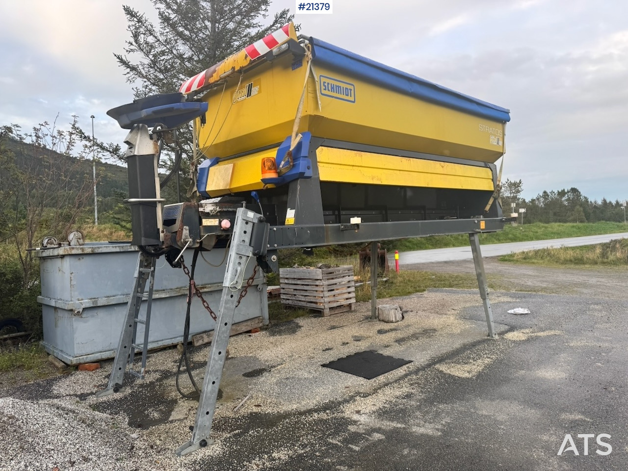 Schmidt 2015 Schmidt Stratos Spreder – Lastebilmontert – 9m3 - Smėlio/ Druskos barstytuvas: foto 3 Schmidt 2015 Schmidt Stratos Spreder – Lastebilmontert – 9m3 - Smėlio/ Druskos barstytuvas: foto 3