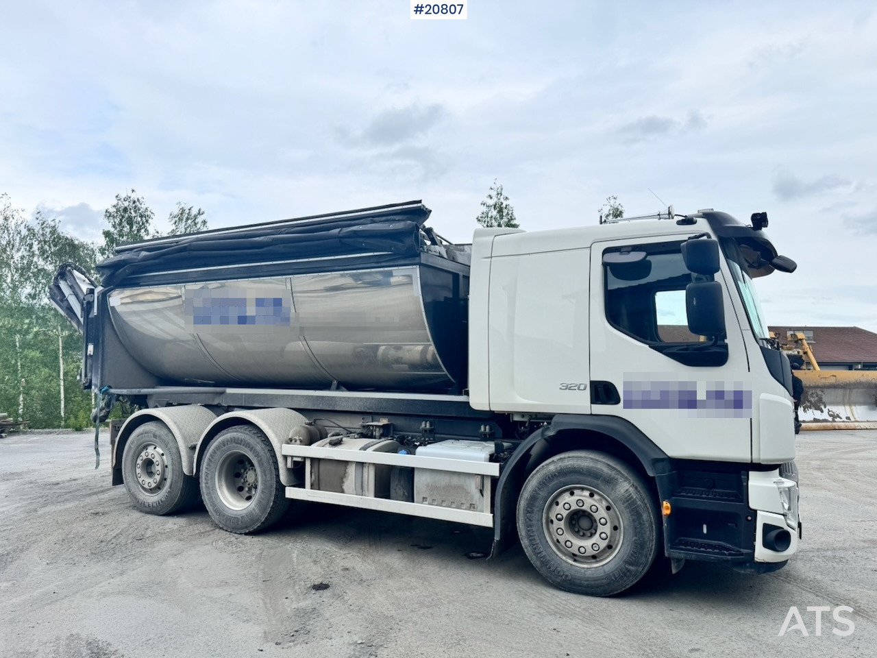 Sunkvežimis, Asfalto mašina Volvo FE320: foto 11 Sunkvežimis, Asfalto mašina Volvo FE320: foto 11