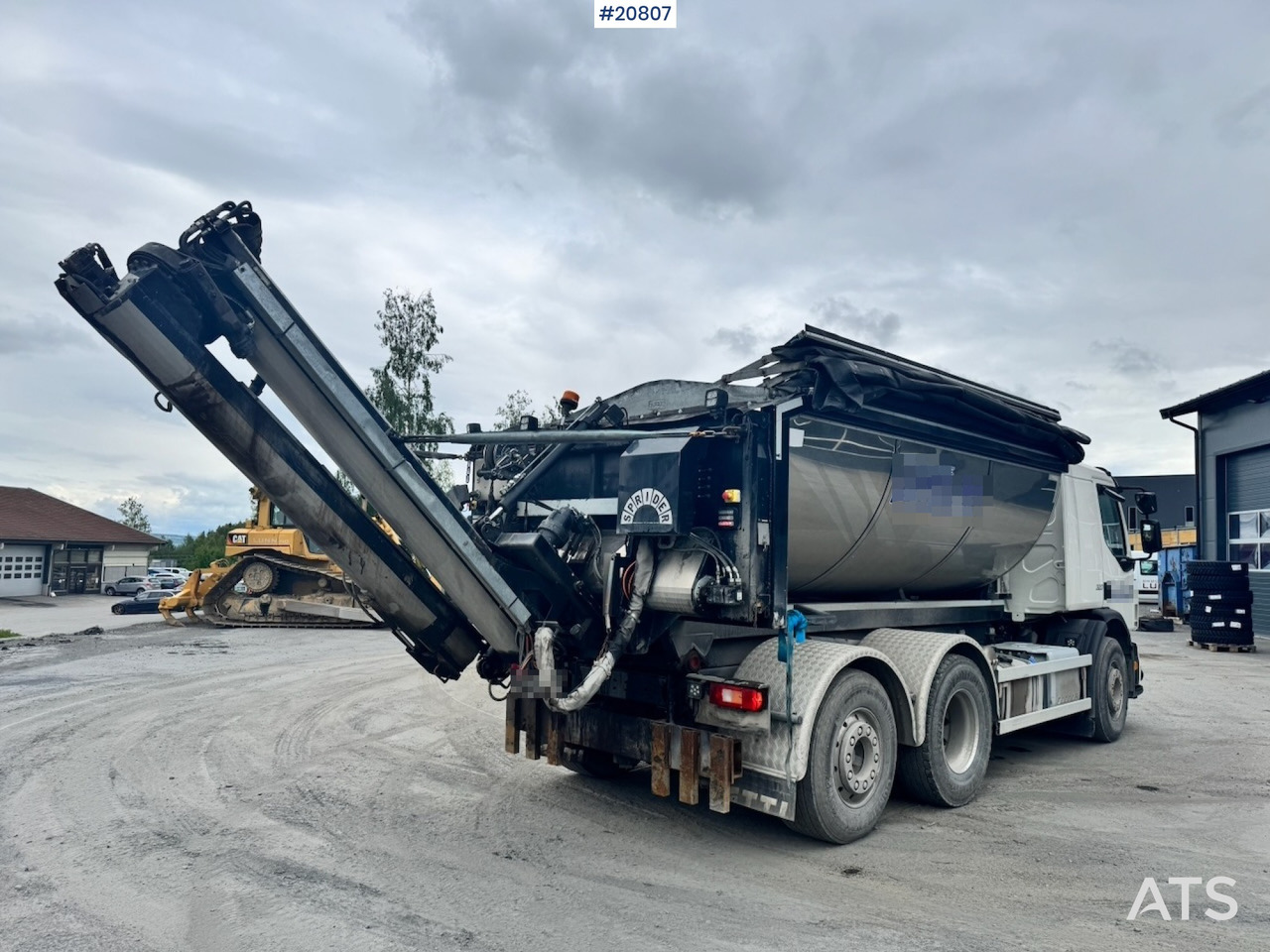 Sunkvežimis, Asfalto mašina Volvo FE320: foto 7 Sunkvežimis, Asfalto mašina Volvo FE320: foto 7