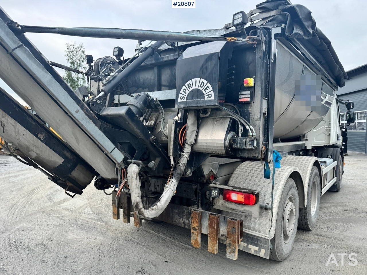 Sunkvežimis, Asfalto mašina Volvo FE320: foto 22 Sunkvežimis, Asfalto mašina Volvo FE320: foto 22