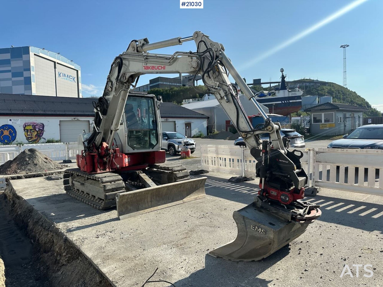 Takeuchi TB280FR - Mini ekskavatorius: foto 3 Takeuchi TB280FR - Mini ekskavatorius: foto 3