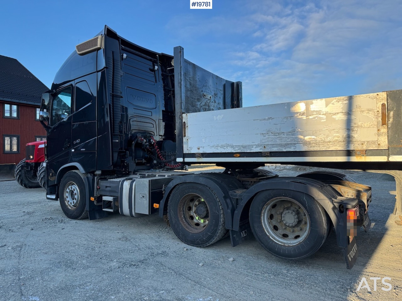 Volvo FH540 6x2 m/ Tirkon LWB3D maskinsem - Vilkikas: foto 4 Volvo FH540 6x2 m/ Tirkon LWB3D maskinsem - Vilkikas: foto 4