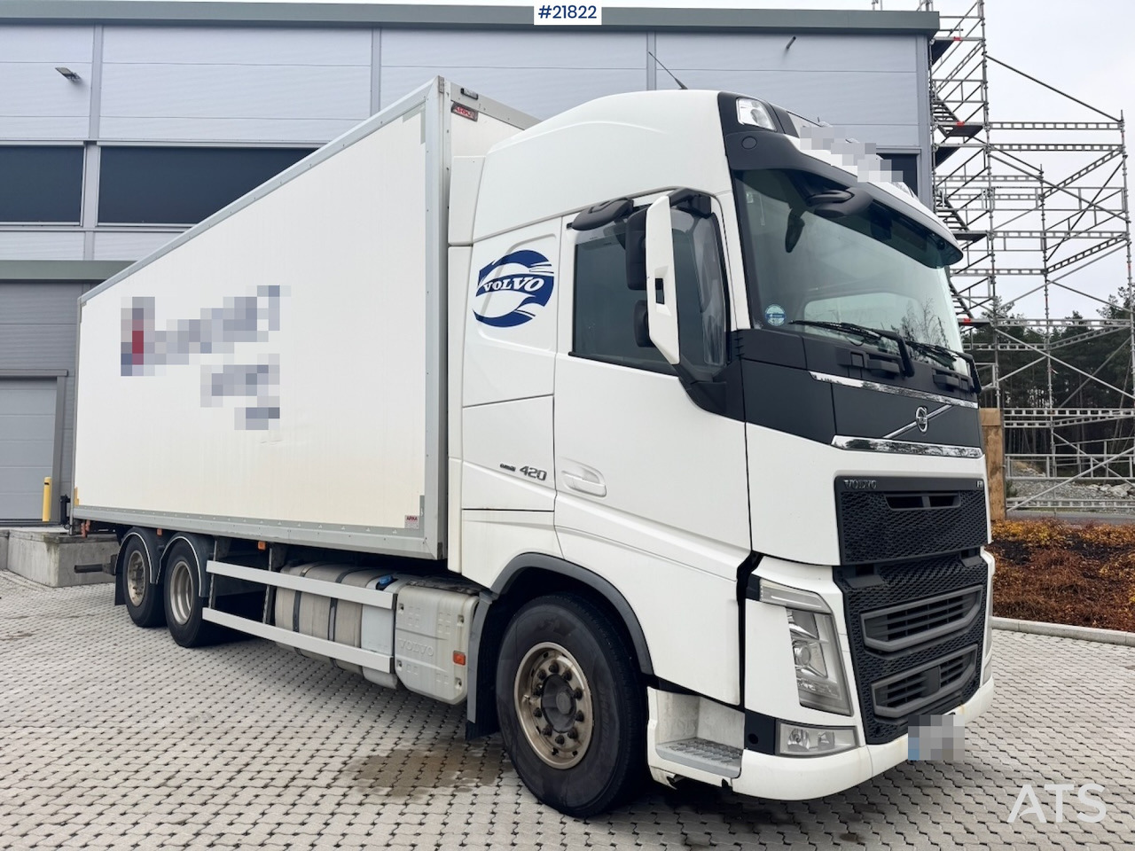 Furgonas sunkvežimis Volvo 2015 Volvo FH420 6x2 Skapbil. Eu-godkjent. SE VIDEO: foto 10