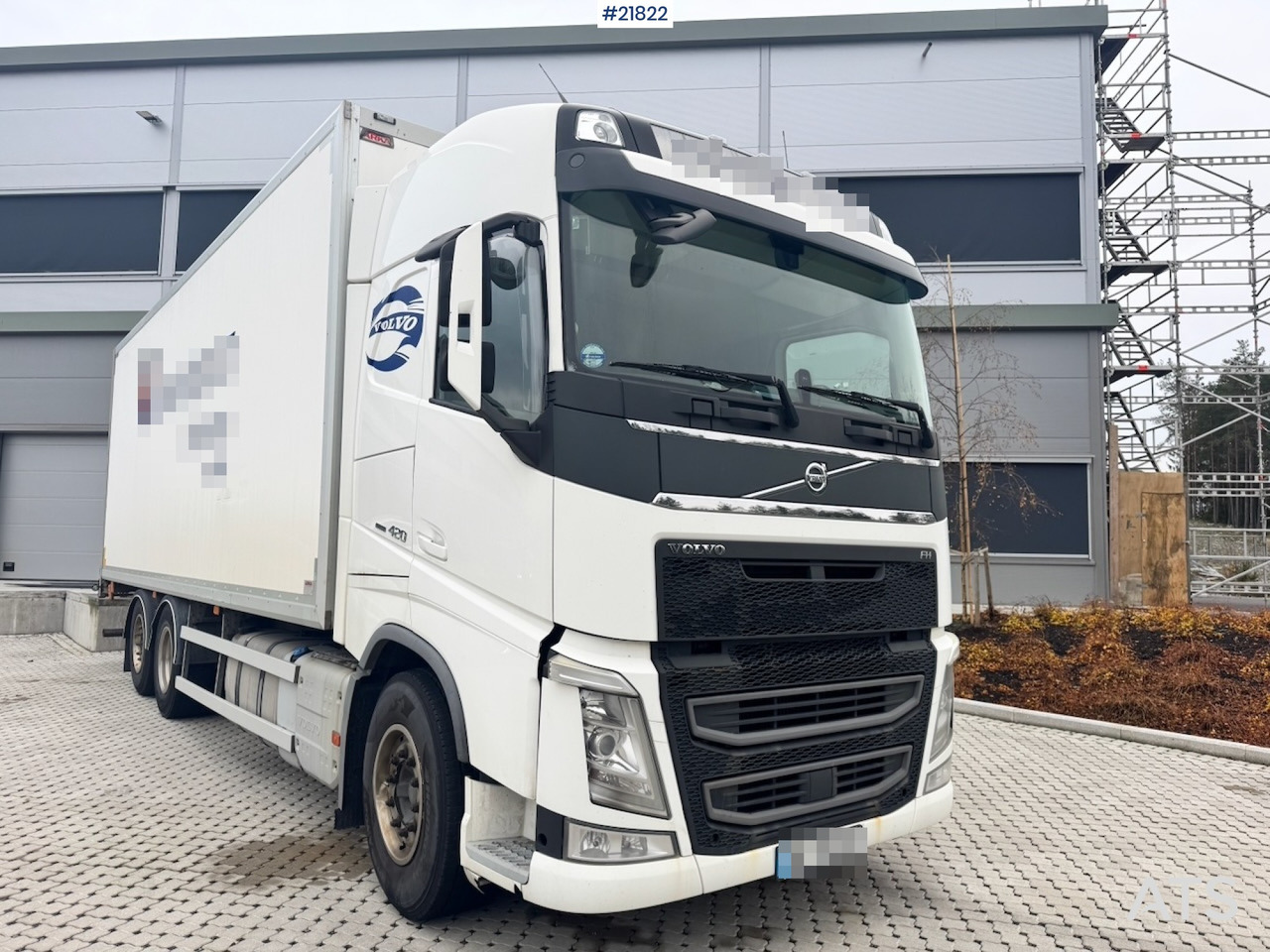 Furgonas sunkvežimis Volvo 2015 Volvo FH420 6x2 Skapbil. Eu-godkjent. SE VIDEO: foto 11