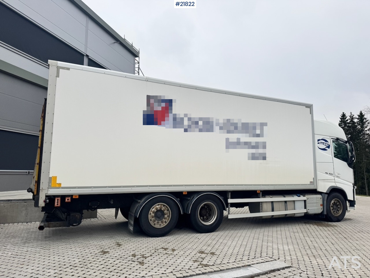 Furgonas sunkvežimis Volvo 2015 Volvo FH420 6x2 Skapbil. Eu-godkjent. SE VIDEO: foto 8