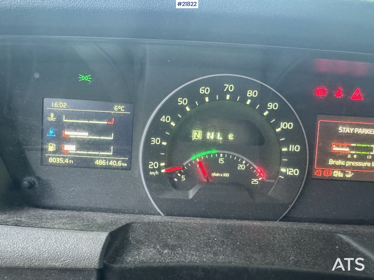 Furgonas sunkvežimis Volvo 2015 Volvo FH420 6x2 Skapbil. Eu-godkjent. SE VIDEO: foto 34