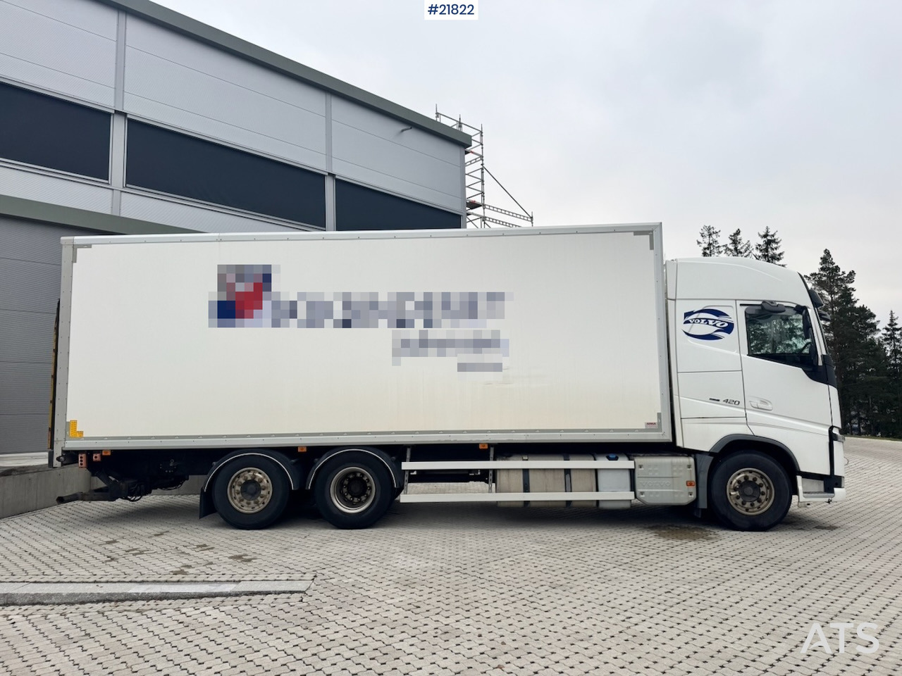 Furgonas sunkvežimis Volvo 2015 Volvo FH420 6x2 Skapbil. Eu-godkjent. SE VIDEO: foto 9