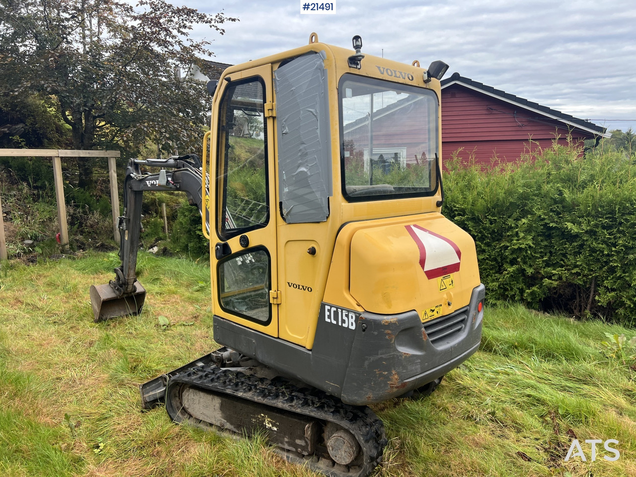 Volvo EC15B - Mini ekskavatorius: foto 4 Volvo EC15B - Mini ekskavatorius: foto 4