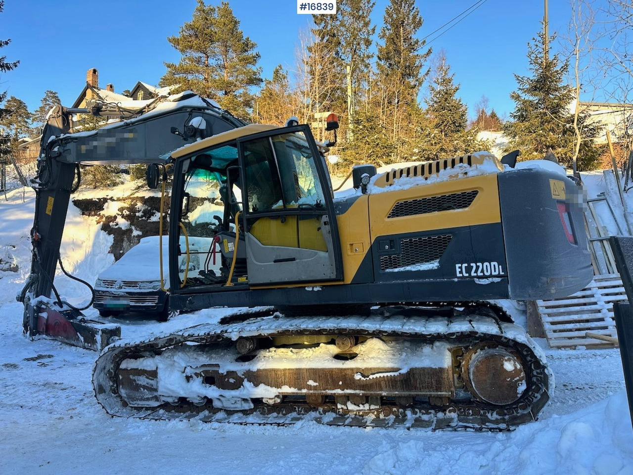 Volvo EC220DL - Vikšrinis ekskavatorius: foto 2 Volvo EC220DL - Vikšrinis ekskavatorius: foto 2