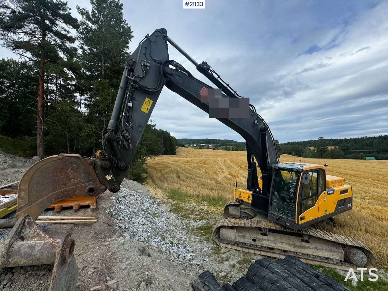 Volvo EC250DL - Vikšrinis ekskavatorius: foto 2 Volvo EC250DL - Vikšrinis ekskavatorius: foto 2