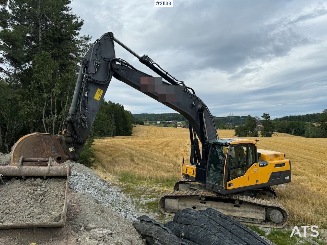 Volvo EC250DL - Vikšrinis ekskavatorius: foto 1 Volvo EC250DL - Vikšrinis ekskavatorius: foto 1