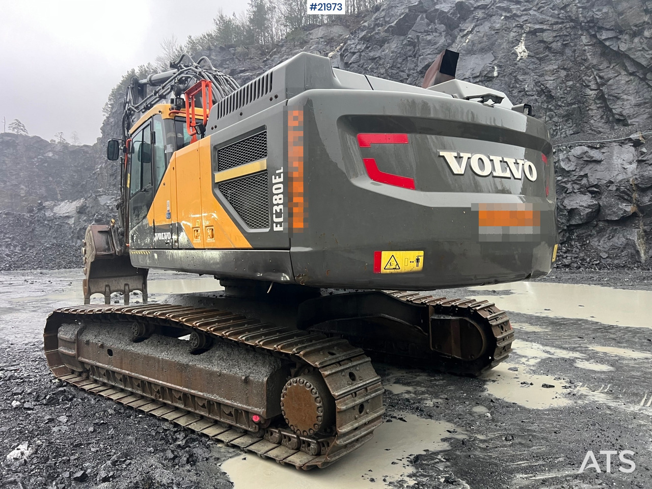 Volvo EC380EL - Vikšrinis ekskavatorius: foto 4 Volvo EC380EL - Vikšrinis ekskavatorius: foto 4